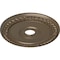 Ekena Millwork Wreath Ceiling Medallion (Fits Canopies up to 6"), 21 1/8"OD x 3 5/8"ID x 7/8"P, Warm Silver CM21WRWSS - alternate 5